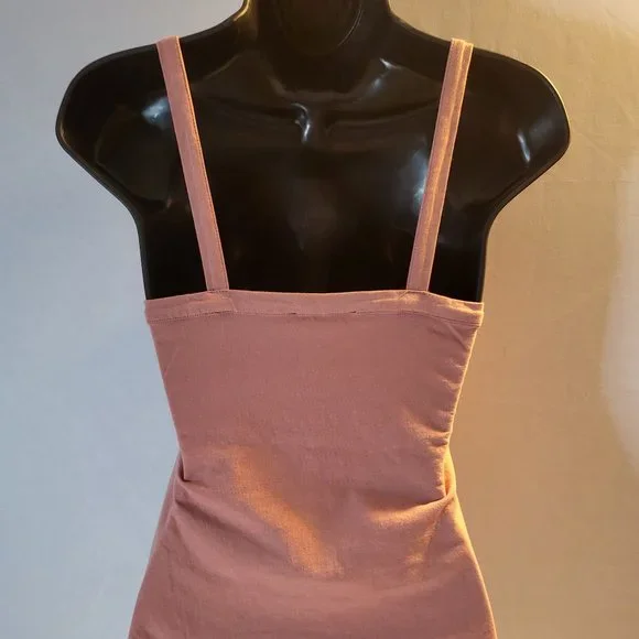 FOREVER 21 Women Size Medium Light Rose Color Bodysuit, GUC - Picture 5 of 9